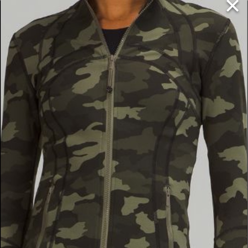 Lululemon define jacket camo